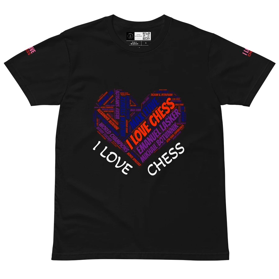 I Love Chess T-Shirt product image (2)