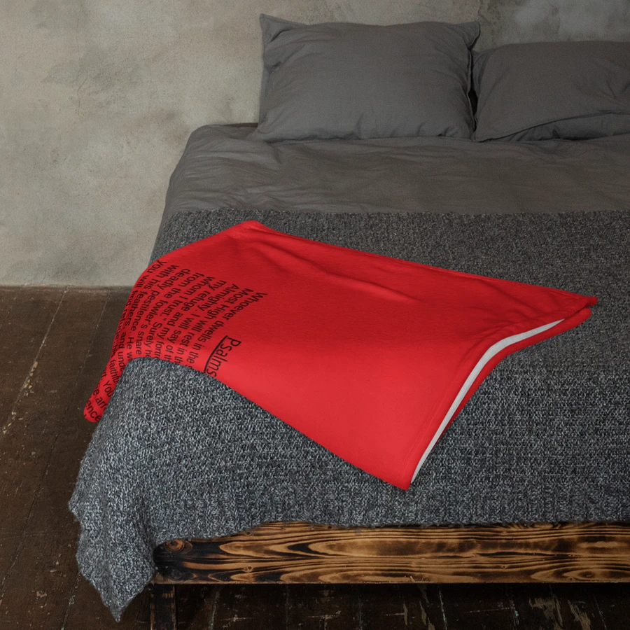 Armour Of God Red Prayer Blanket product image (7)