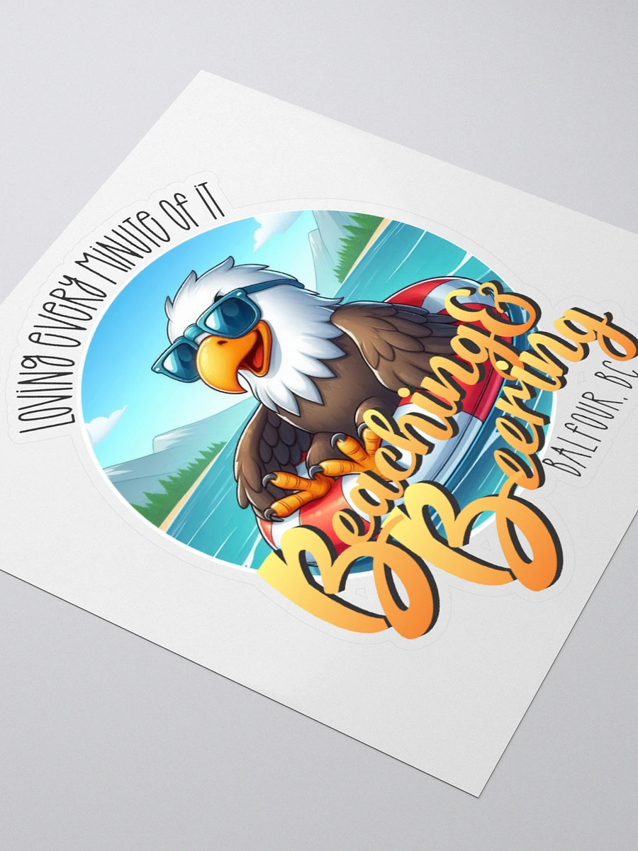 Chill Eagle Vinyl Stickers, Balfour BC product image (3)