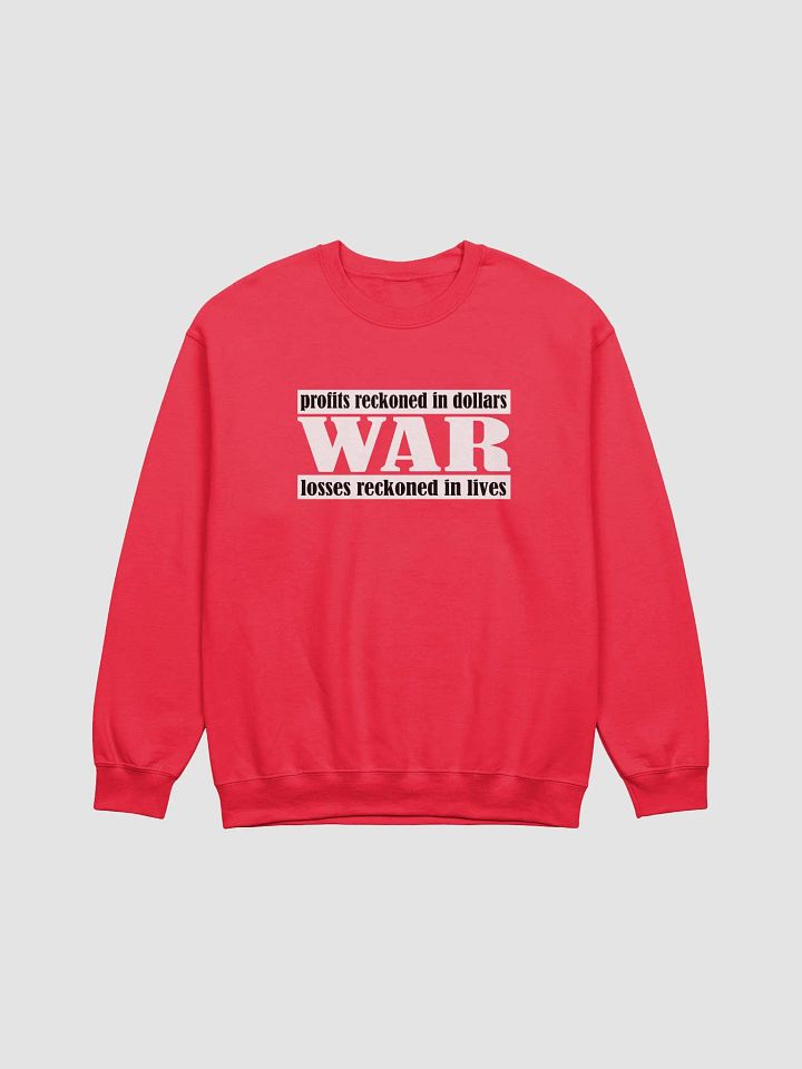 The Cost Of War - Gildan Classic Crewneck Sweatshirt product image (1)