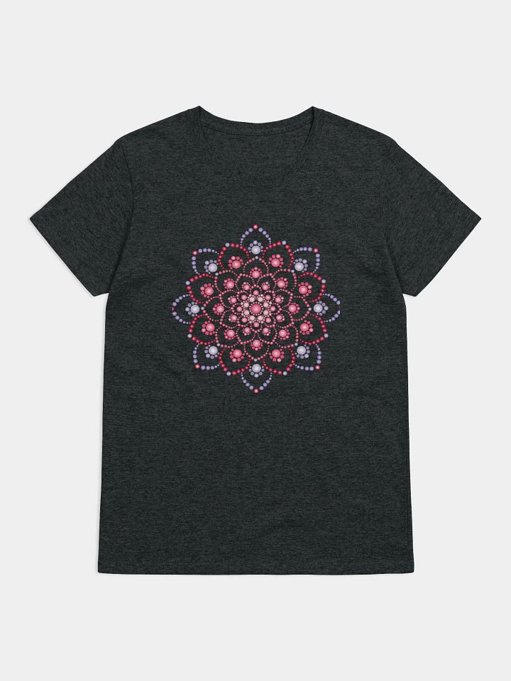 Purple and Pink Dot Mandala Women's T-Shirt product image (2)