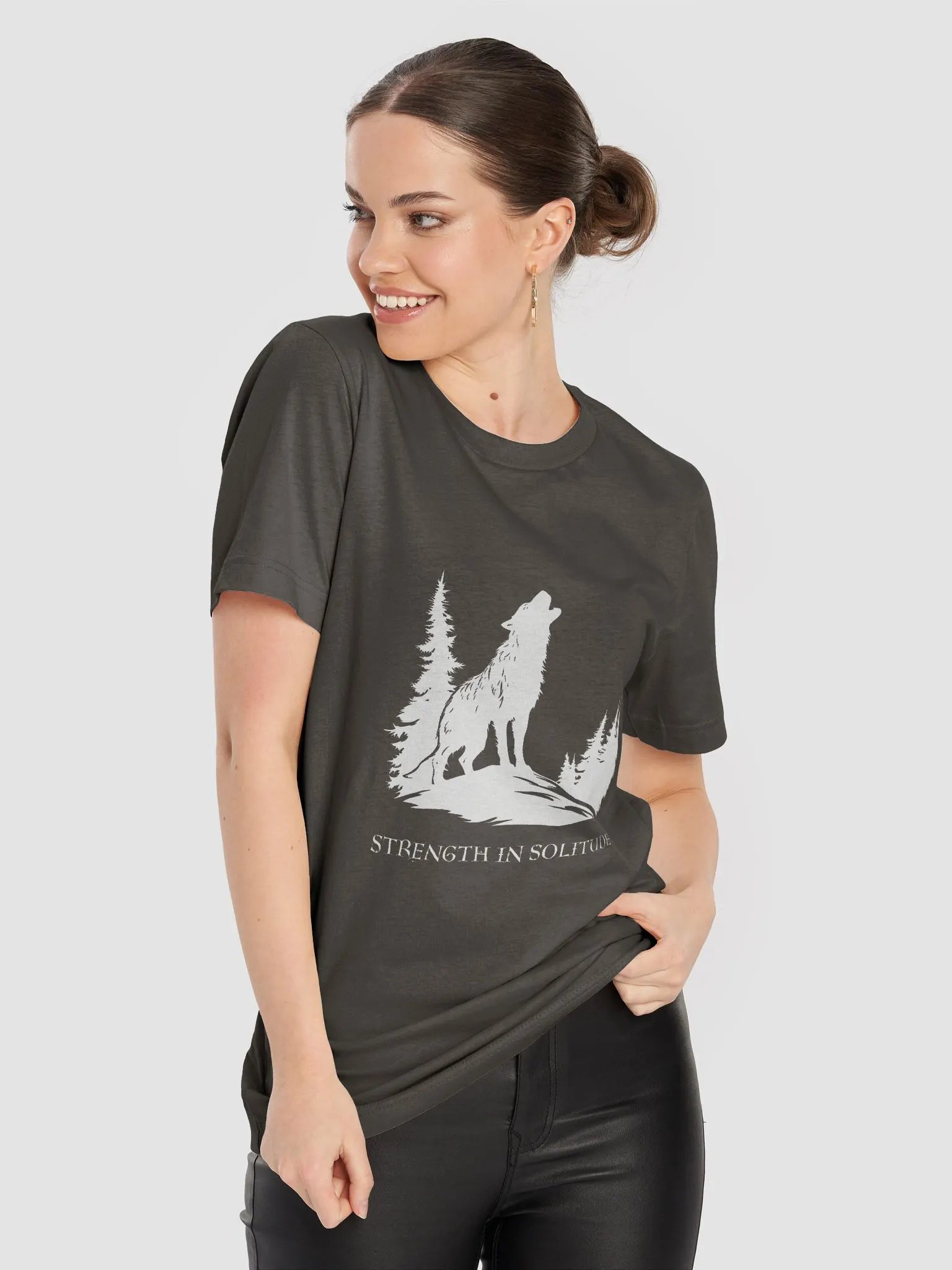 Howling Wolf Unisex T-Shirt product image (4)