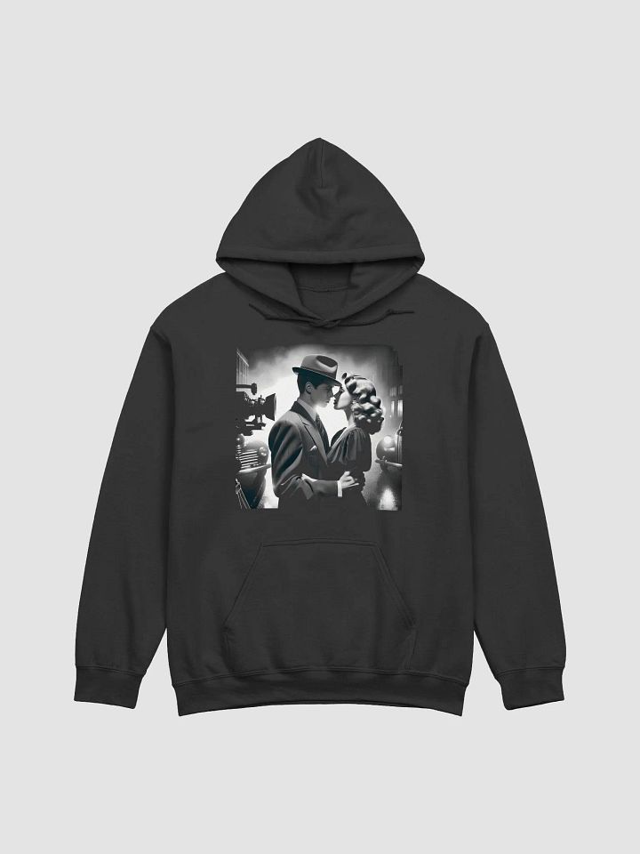 Classic Romance: Vintage Film Noir Love Affair (Womens Hoodie) product image (1)