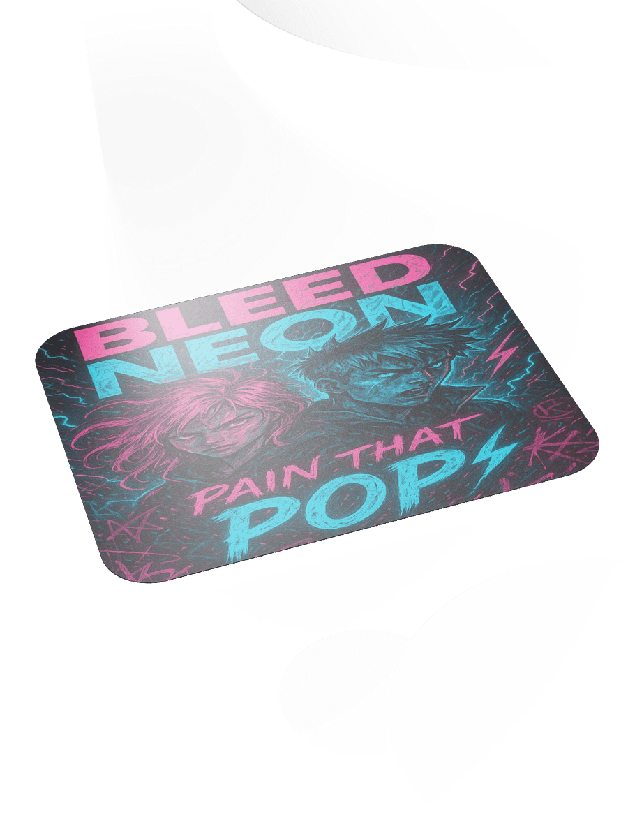 Bleed Neon Mouse Pad product image (4)