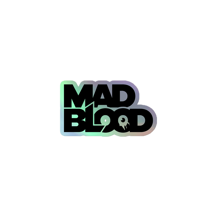 Mad Blood Holographic Sticker Sheet product image (1)