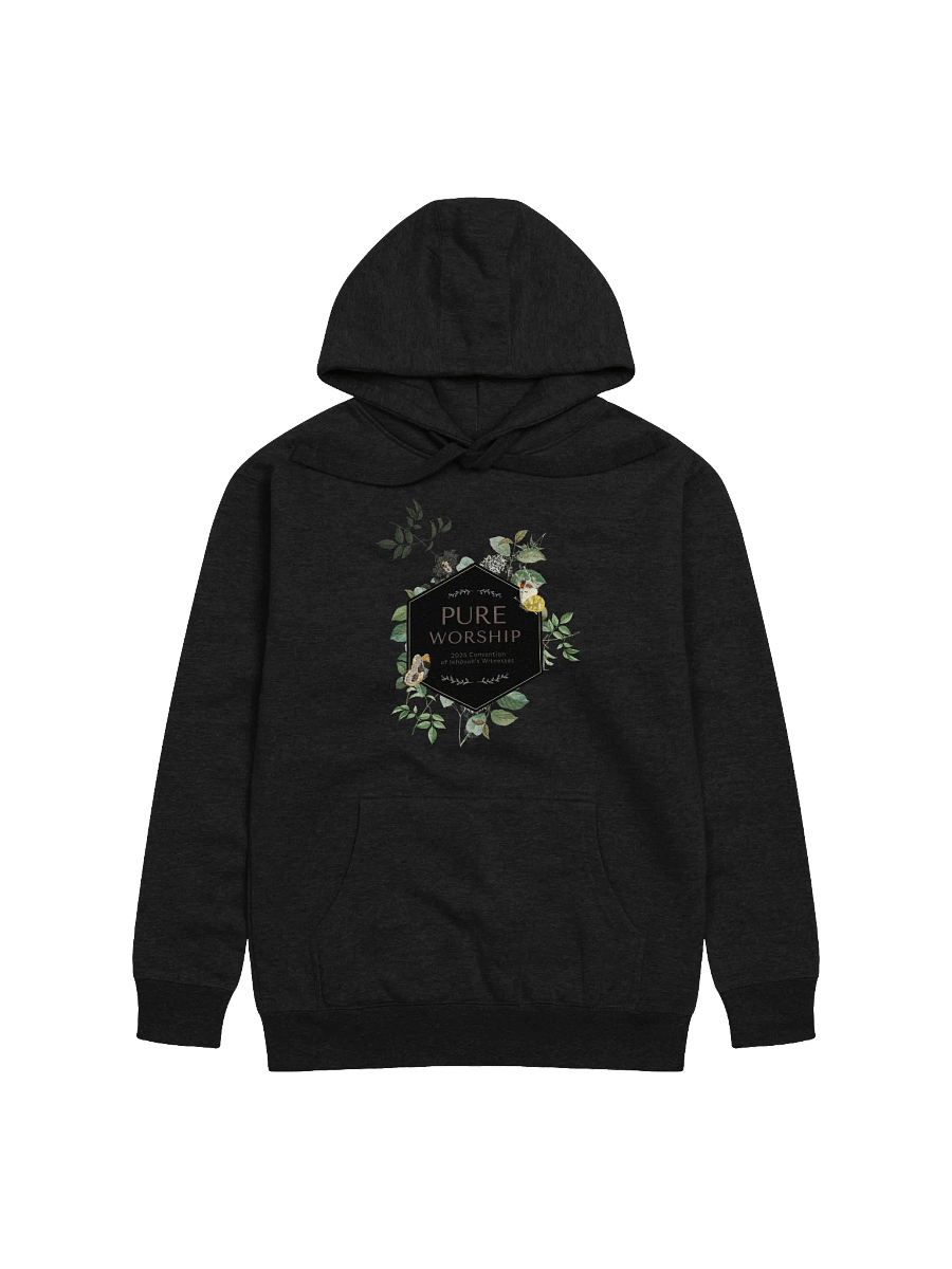 "Pure Worship" 2025 Convention Botanical Unisex Hoodie product image (1)