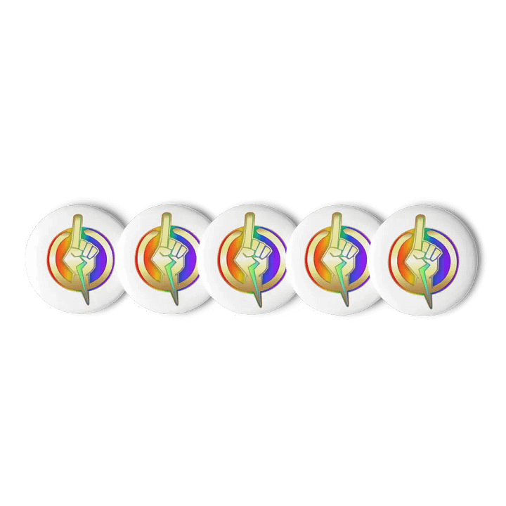 PWROn Gaming Pride - Buttons product image (1)