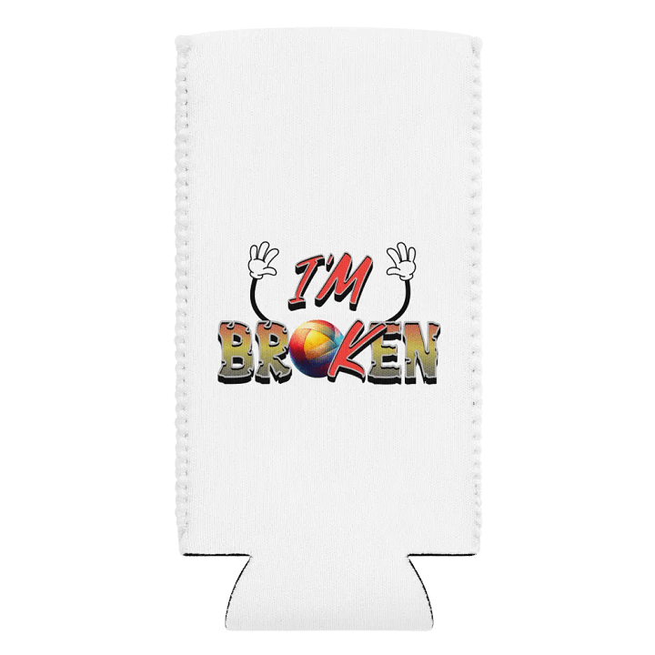 Im Ok Im Broken Volleyball Can Cooler product image (2)