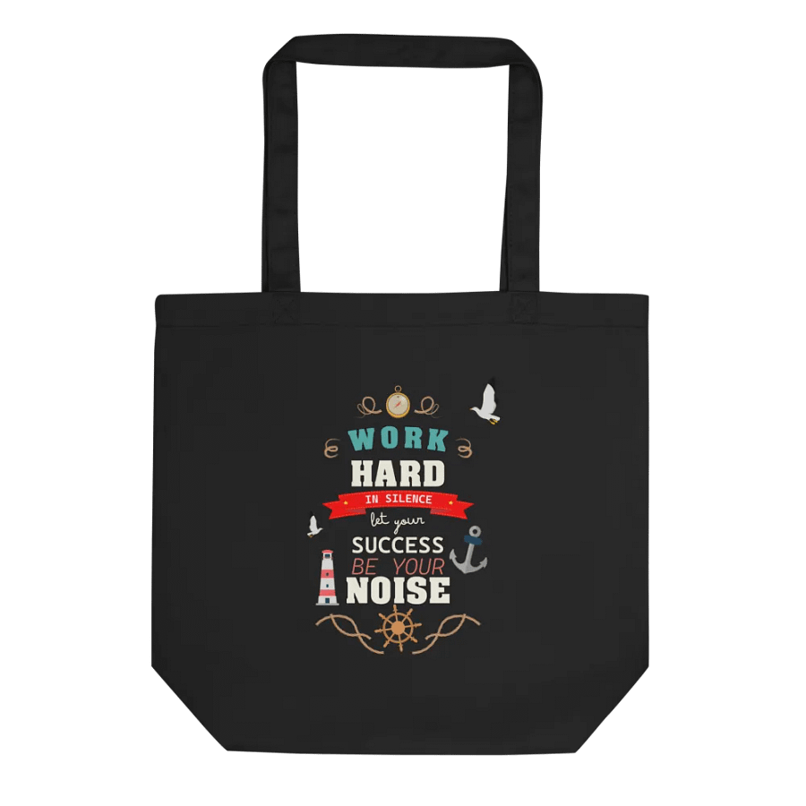Work Hard in Silence Eco Tote product image (3)