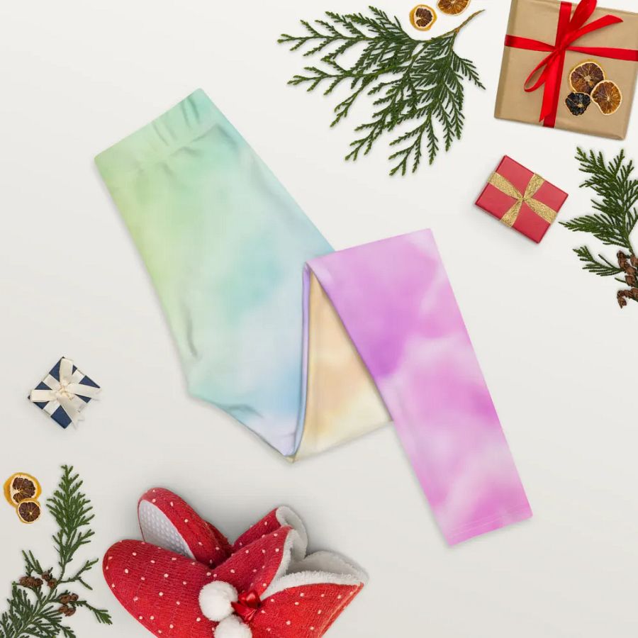 Blur cloud rainbow Design Legging - V7 product image (7)