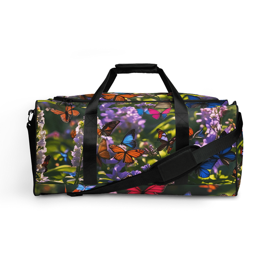 Butterfly Haven All-Over Print Duffle Bag product image (1)
