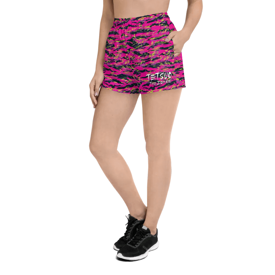 Pink Camo Gym Shorts product image (9)