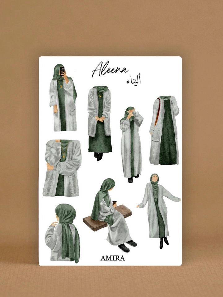 Aleena Sticker Sheet product image (1)