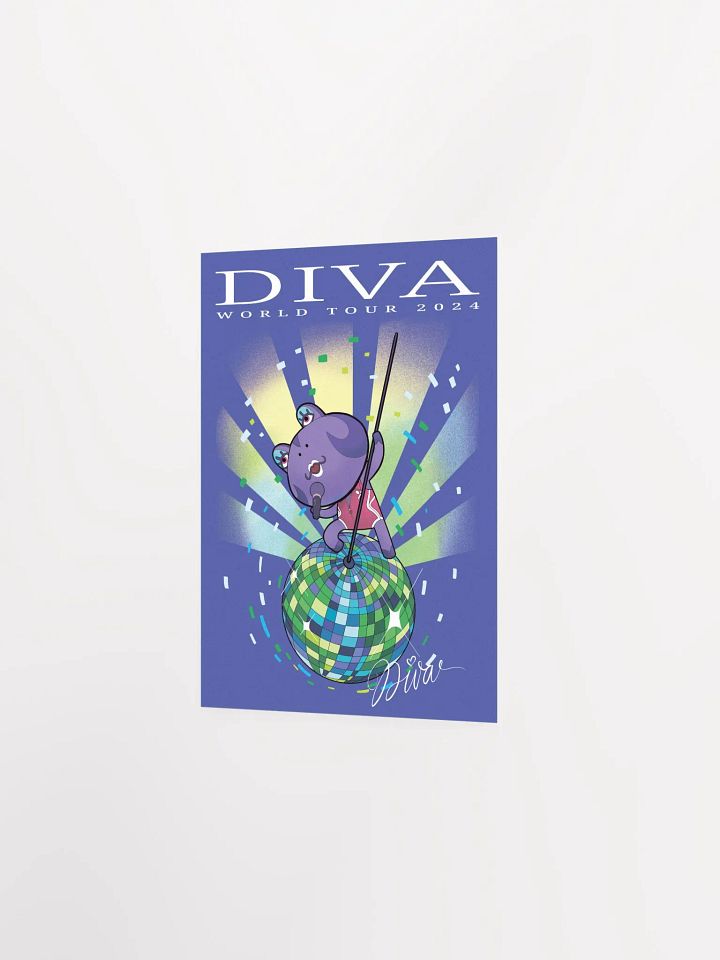 Diva World Tour 2024 Poster product image (2)