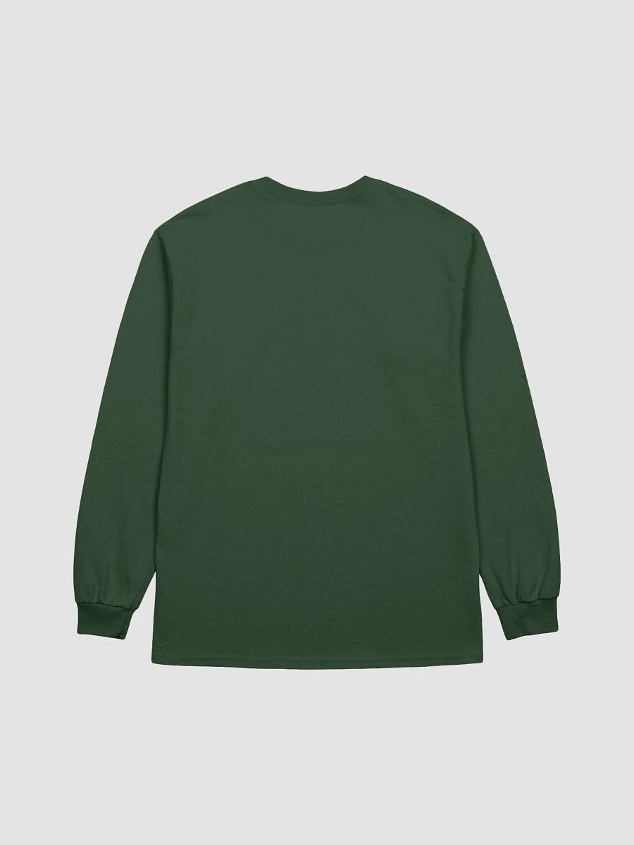 BUSY-BRAINED (white design) printed cotton long sleeve product image (3)