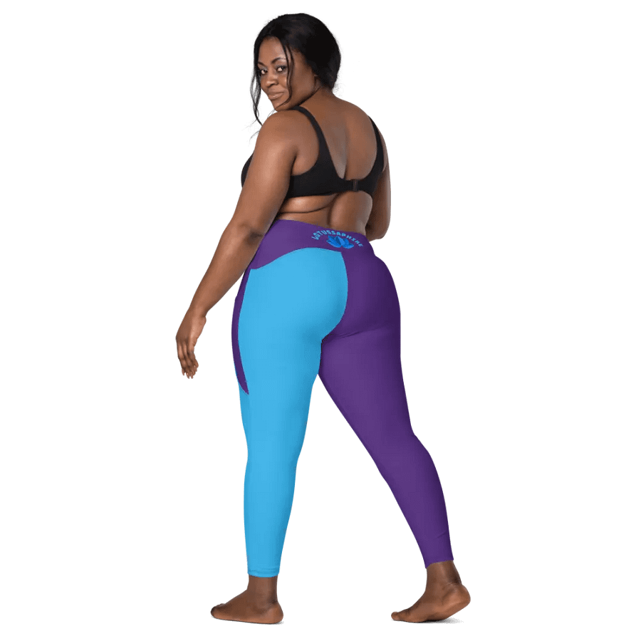 lotus split leggings. product image (3)