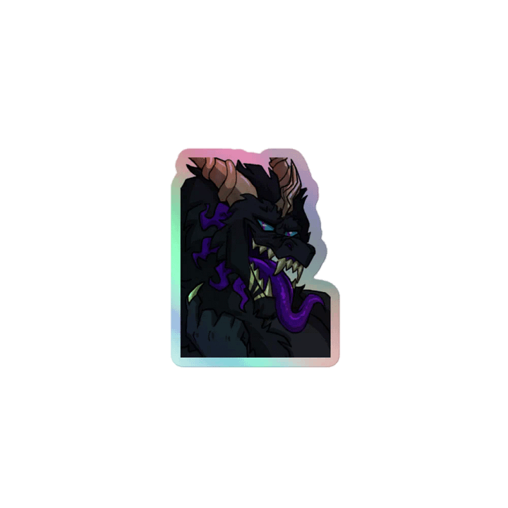 Seiryu Holographic Sticker Sheet product image (1)
