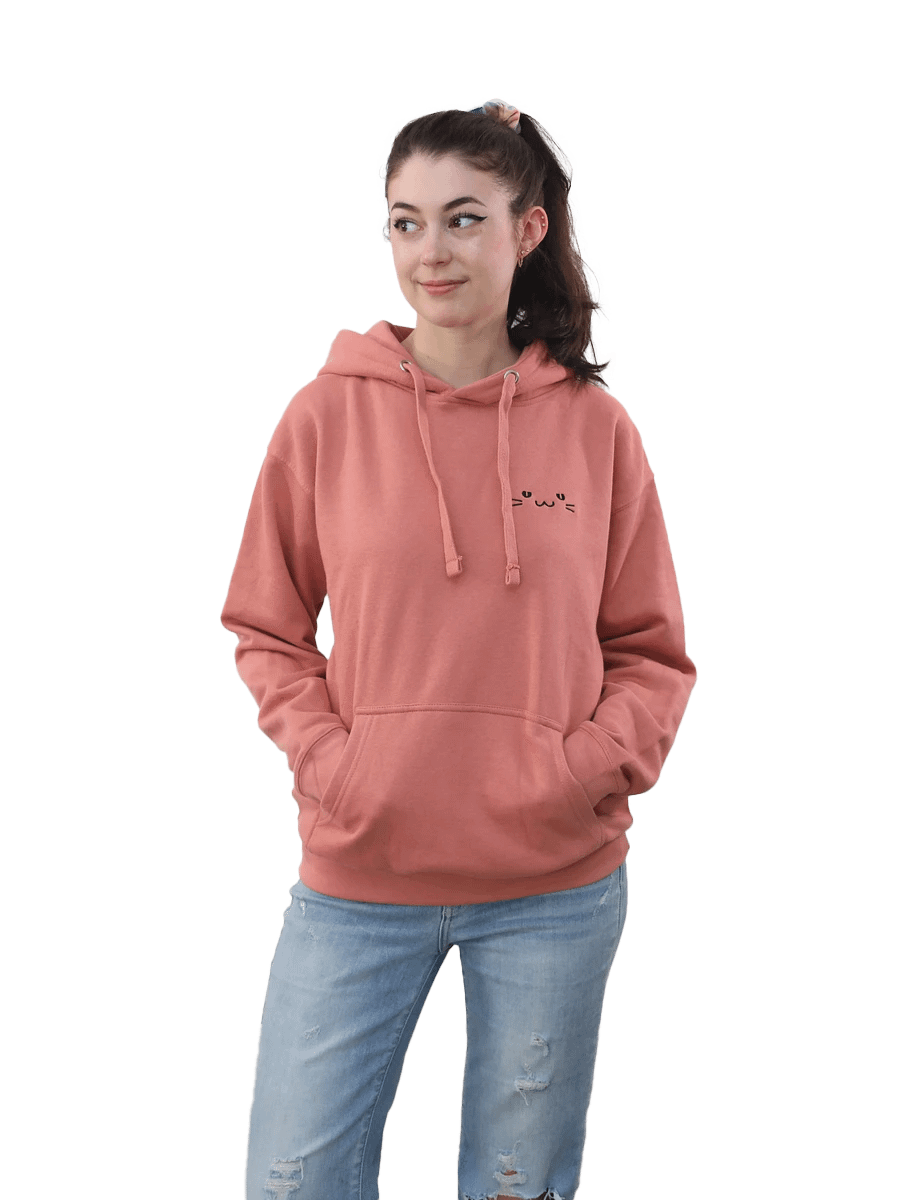 Supurrvisor Face Embroidered Hoodie (light colors) product image (1)