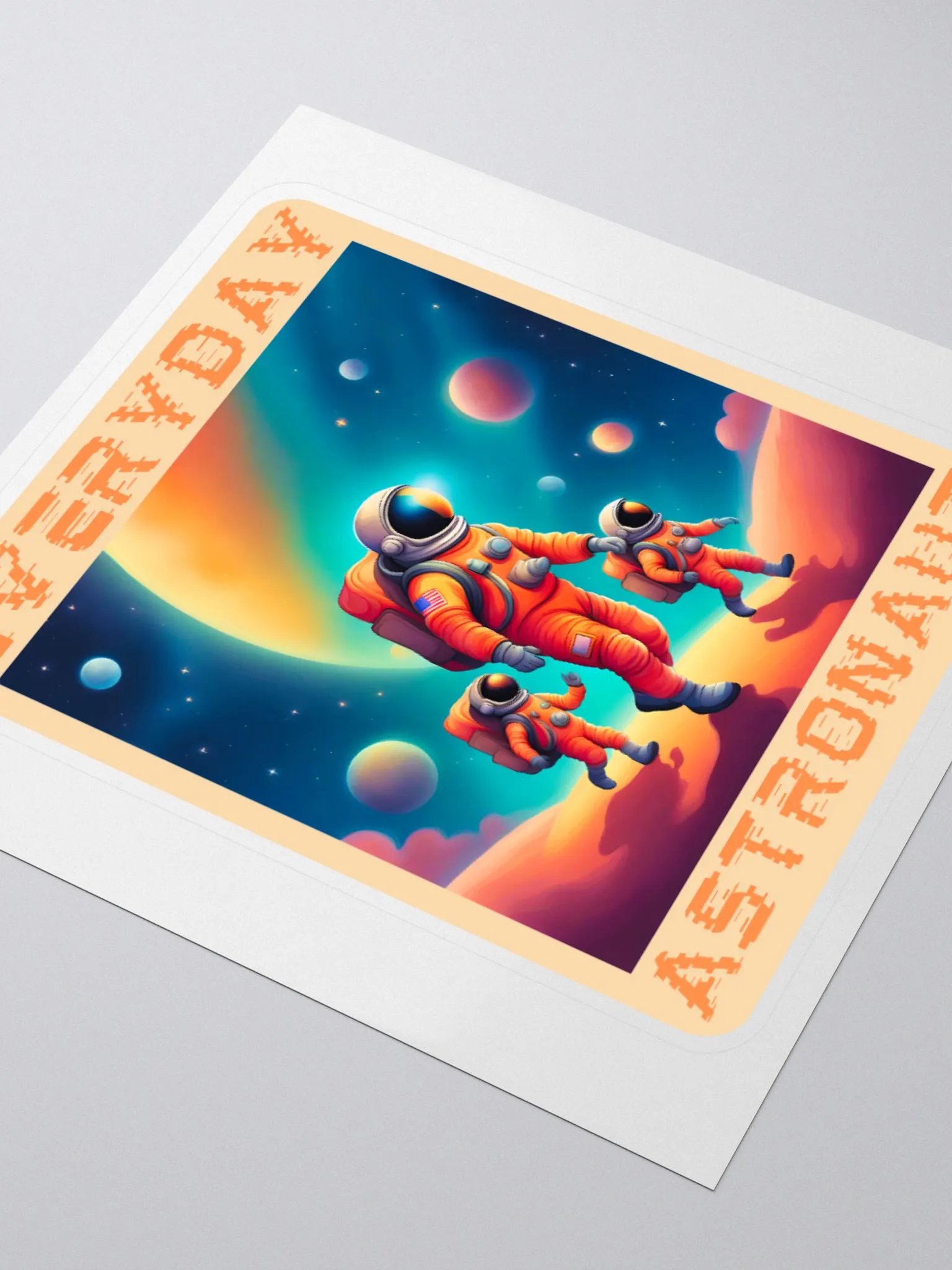 Everyday Astronaut Taking Kids to School Stickers product image (3)