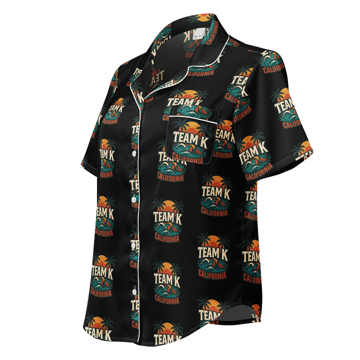 CALIFORNIA Women's Short Sleeve Pajama Top product image (1)