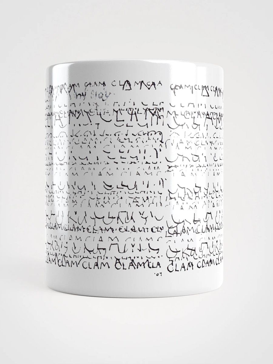 Clam White Glossy Mug product image (1)