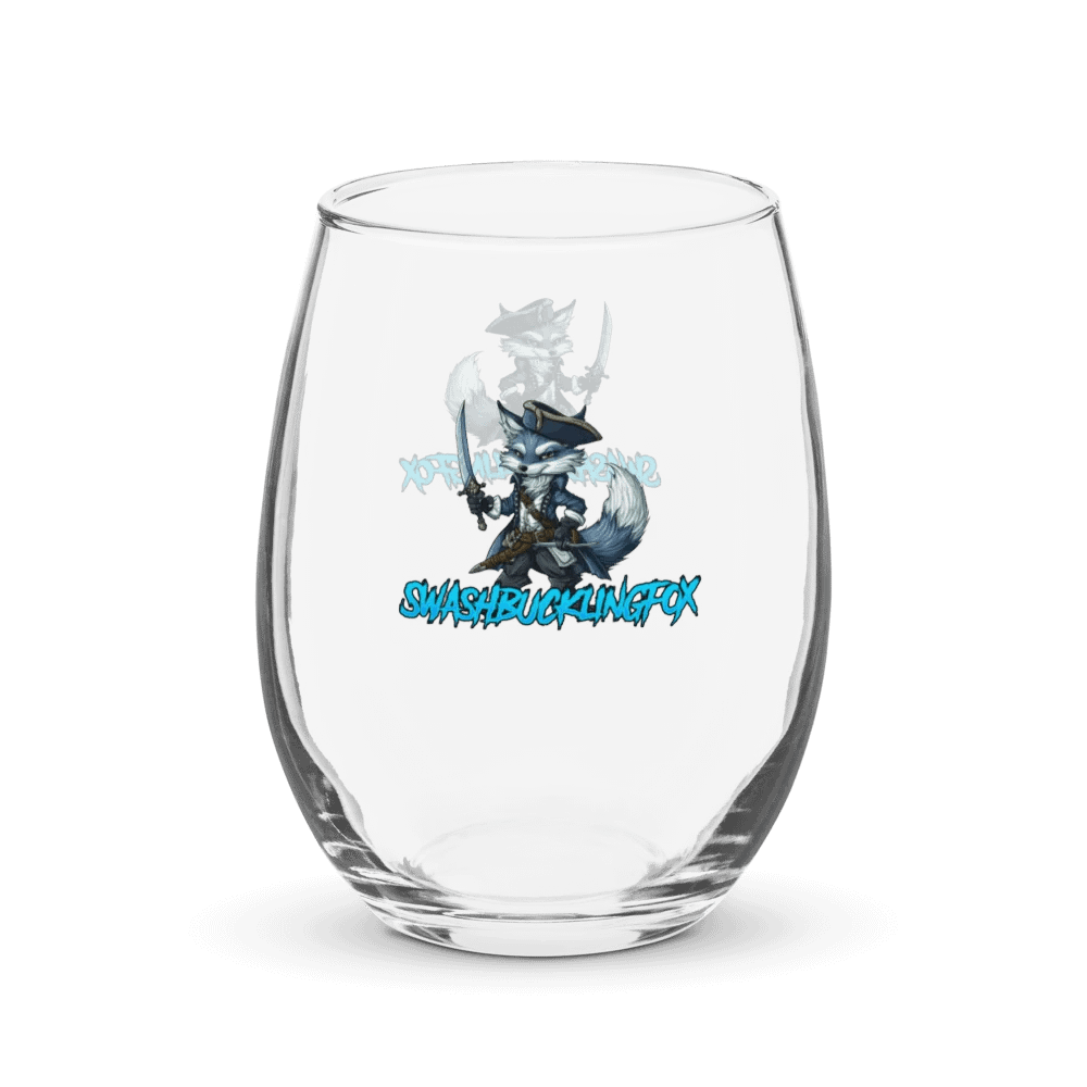 Swashbucklingfox Wine Glass product image (4)