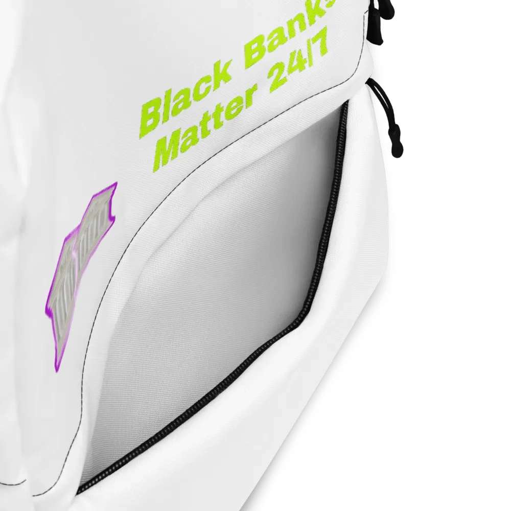 Empowerment All Over: Black Banks Matter Backpack product image (11)