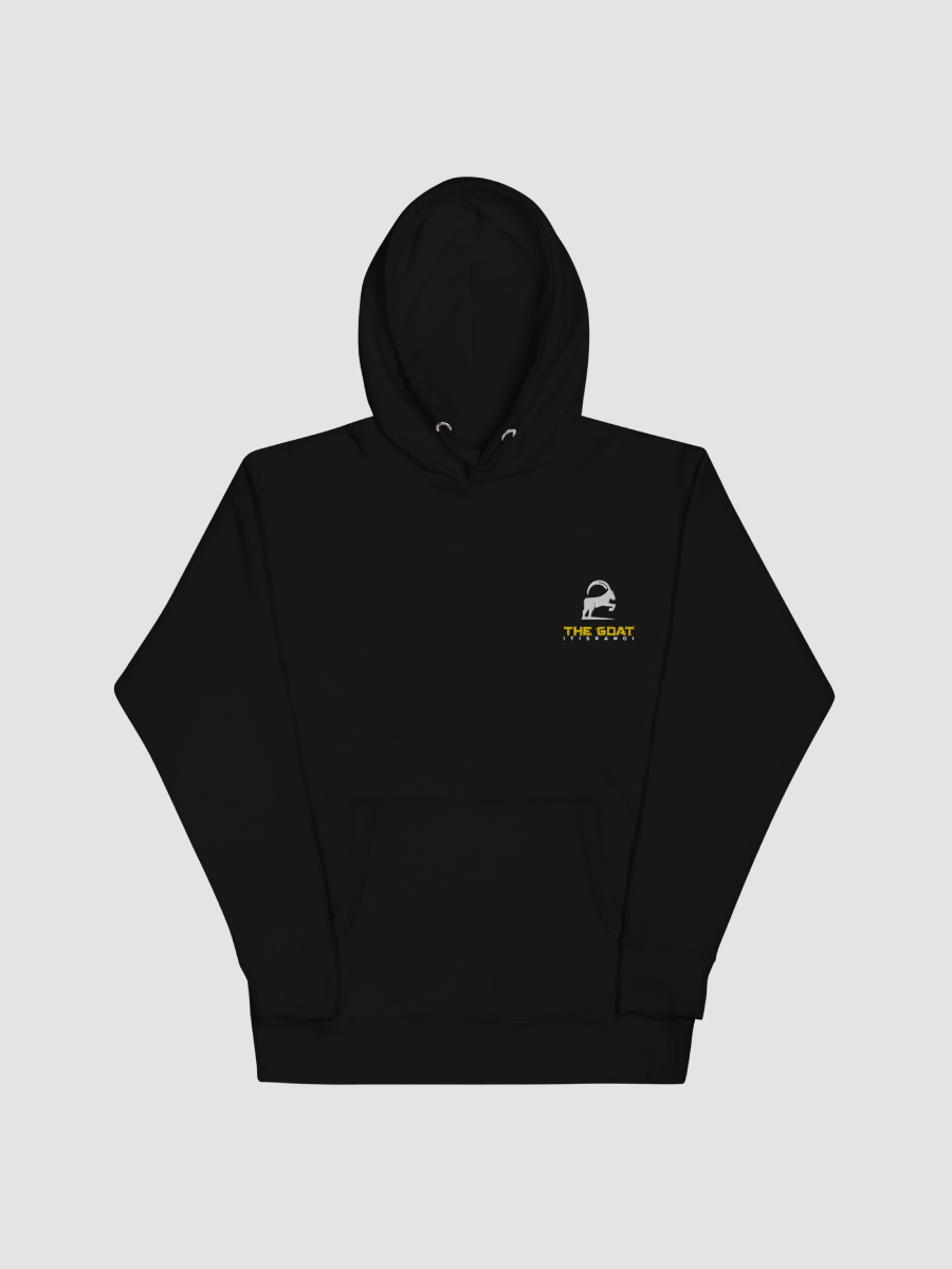 GOAT HOODIE WITH STITCHED LETTERS product image (1)
