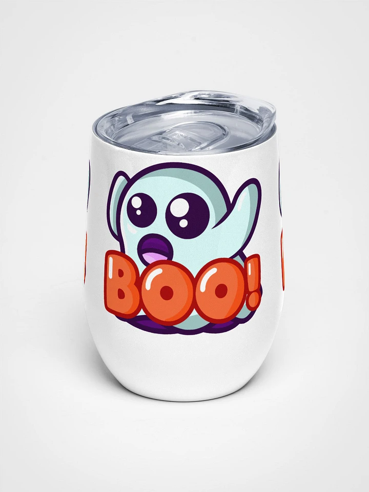 GHOSTIE BOO WINE TUMBLER product image (1)