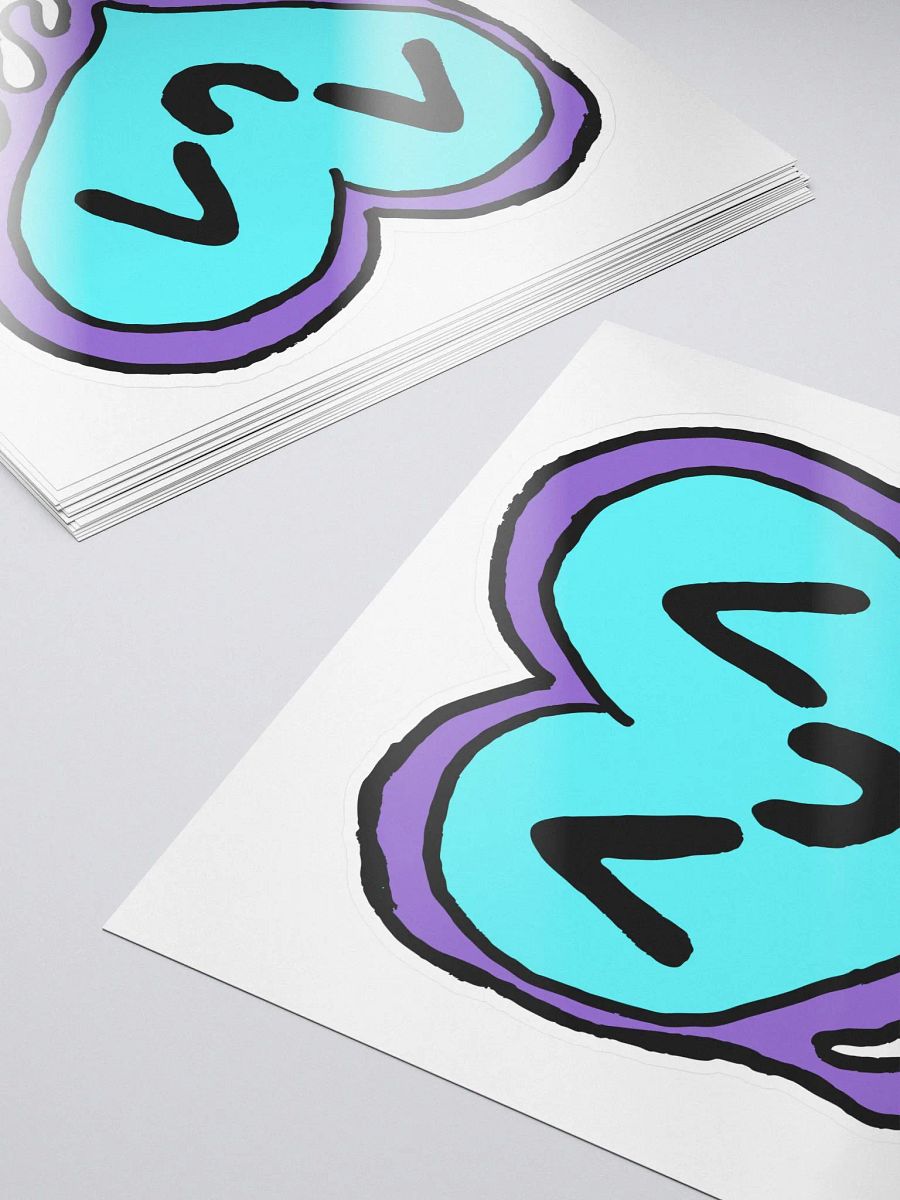 melting heart sticker product image (5)