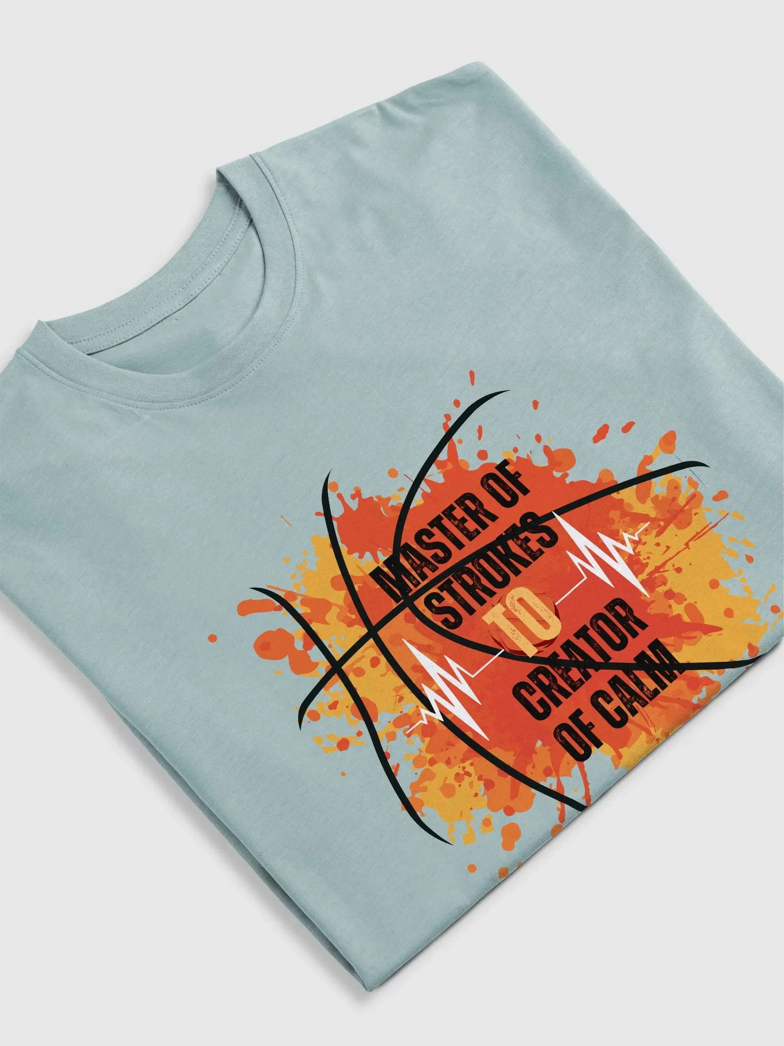 Artistic Pulse: From Chaos to Serenity T-Shirt product image (9)