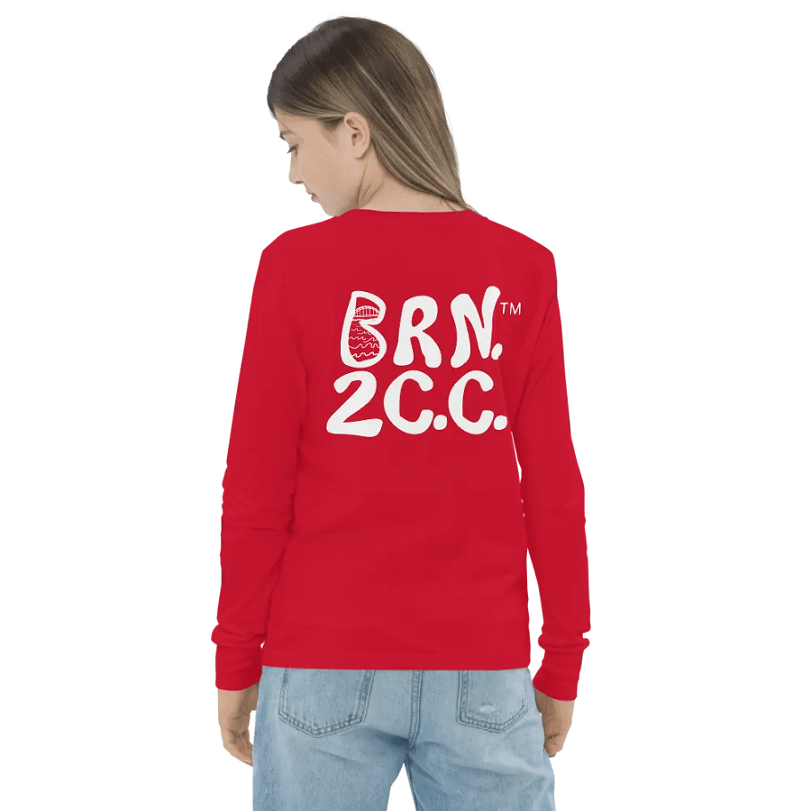 Girls' | BOURNE to Cape Cod™ | Youth Long Sleeve Tee | Coastal Cool for the Next Generation | White Logo product image (32)