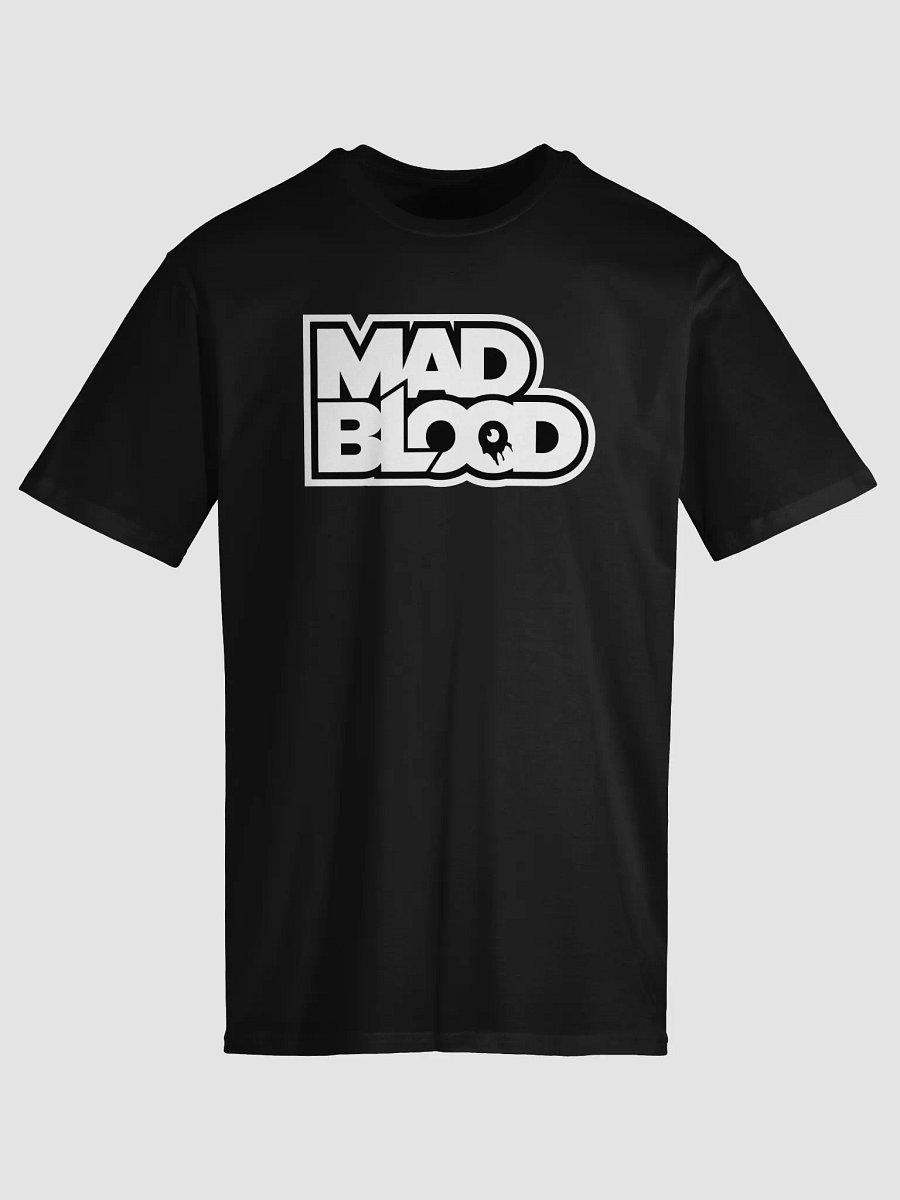 Mad Blood Logo B & W T-Shirt product image (5)