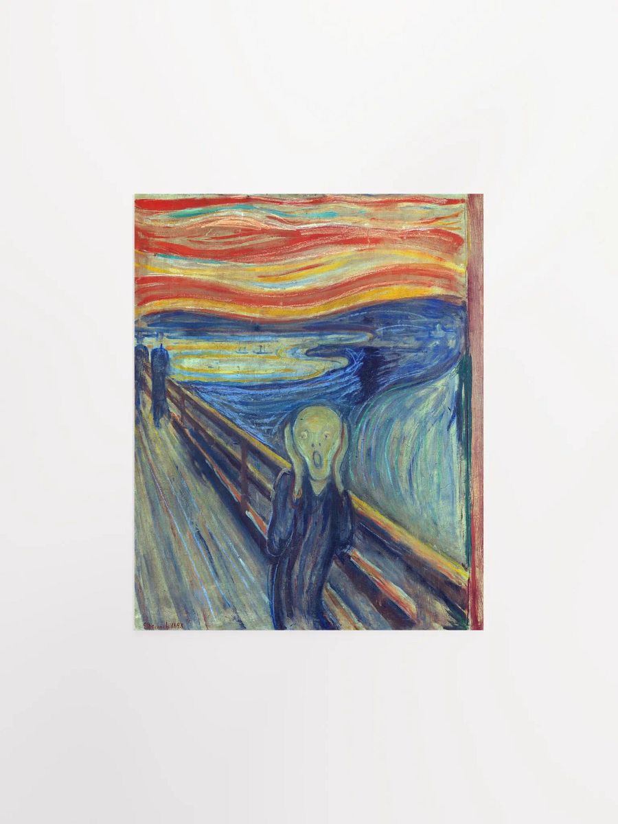 The Scream Edvard Much Poster product image (1)