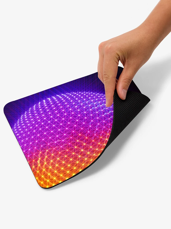 Starburst Spaceship Mouse Pad product image (1)