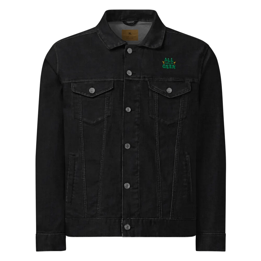 All Ages of Geek Denim Jacket! product image (1)