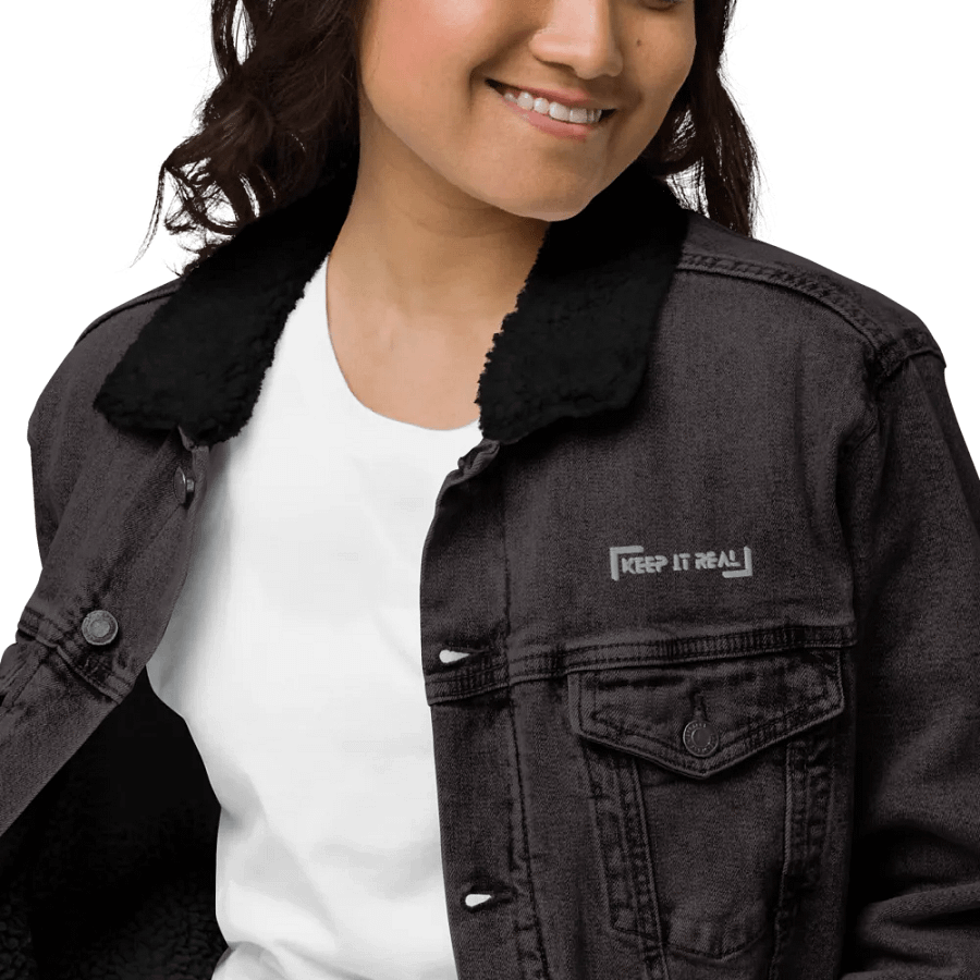 Threadfast Apparel Unisex Sherpa Denim Jacket v1 product image (9)