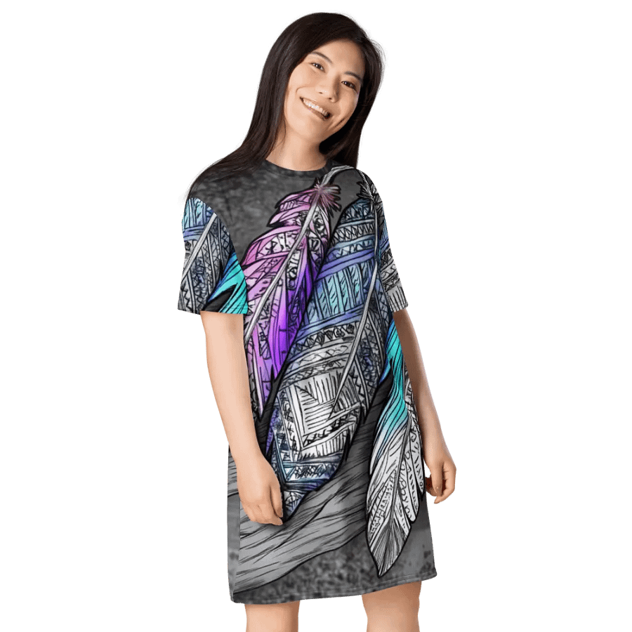 G Feathers, T-Shirt Dress product image (6)
