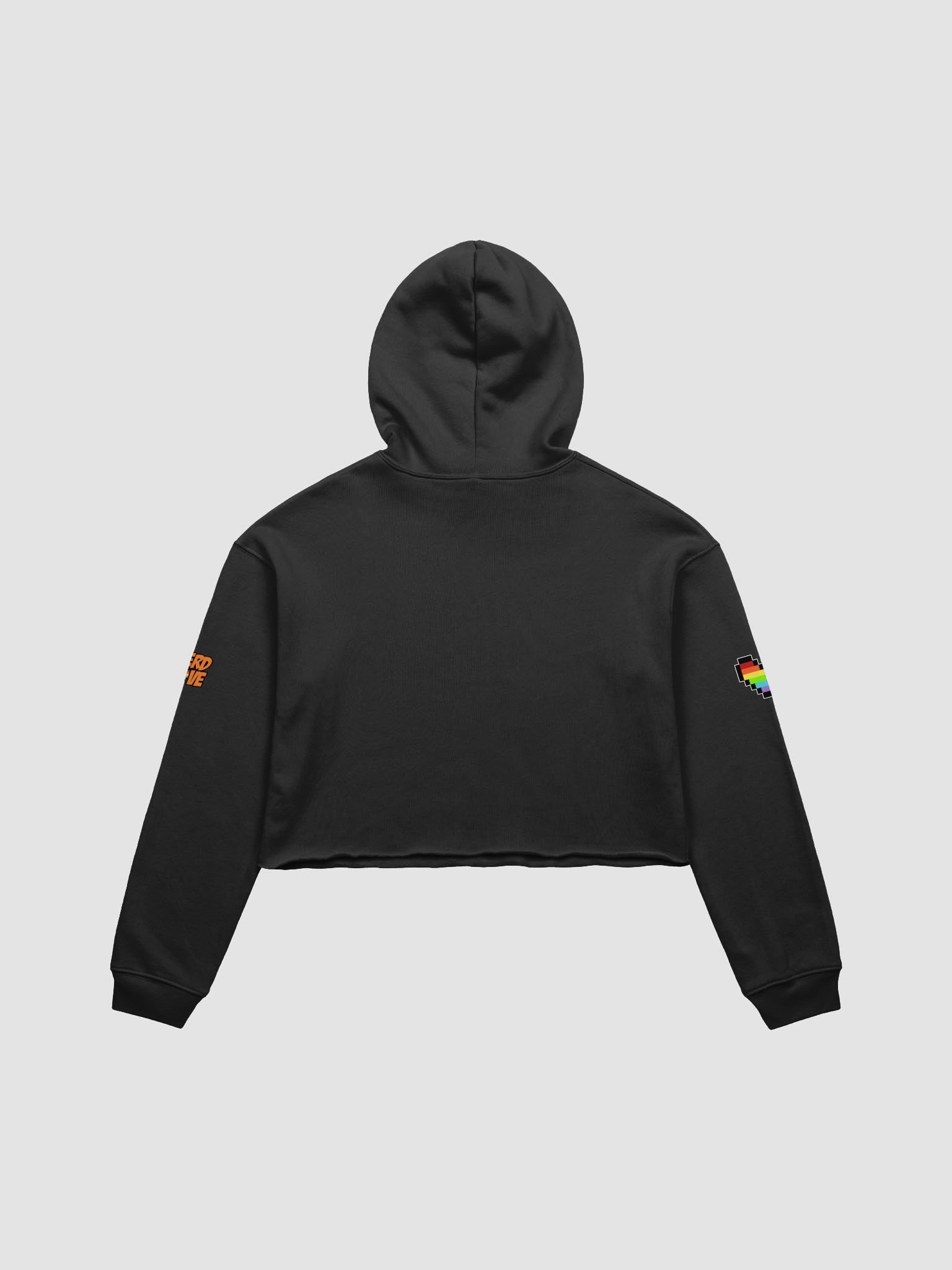 Respect my Existence or Expect Resistance Crop Top Hoodie product image (2)