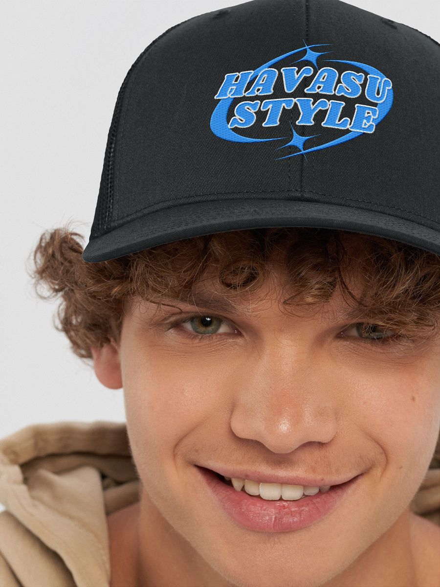 Starry Havasu Style Blue Snapback Trucker Hat product image (8)