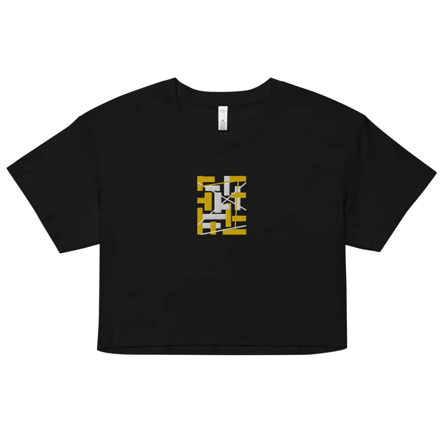 Black Background Golden Geometric Square Rectangle Line Pattern product image (2)