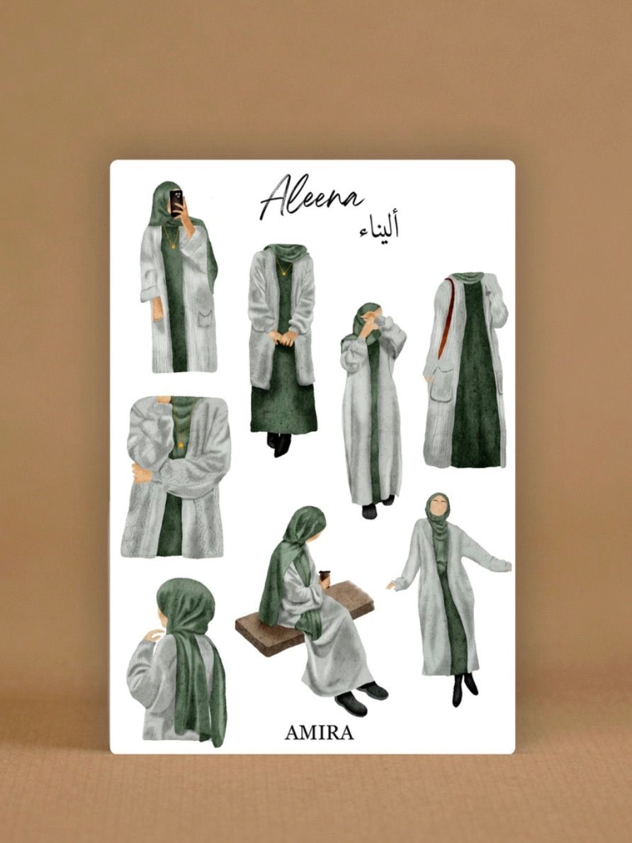 Aleena Sticker Sheet product image (1)