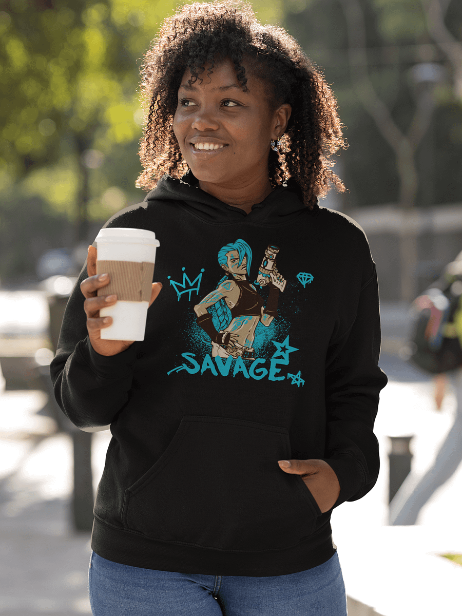 Savage Rebellion Graphic Hoodie product image (6)