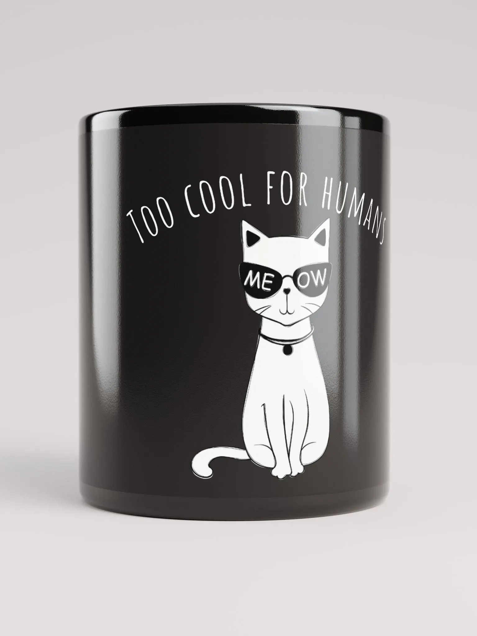 Meowtastic Sunglasses Cat Mug product image (1)
