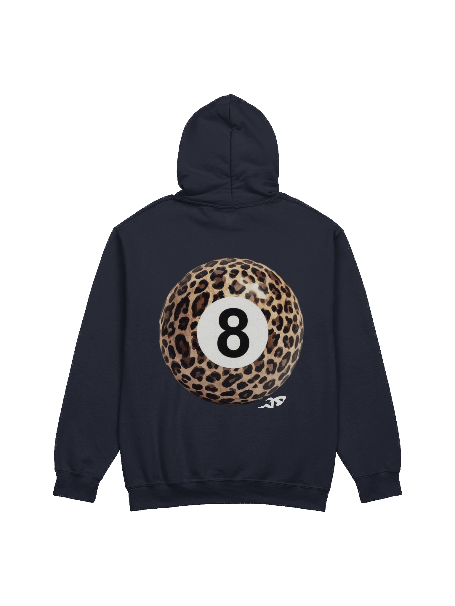 🎱🐆 Leopard 8 Ball Hoodie 🐆🎱 (Dark Colors) product image (1)