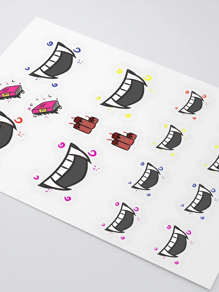TsgIsLIve Fangs Sticker Sheet (30% OFF!) product image (2)