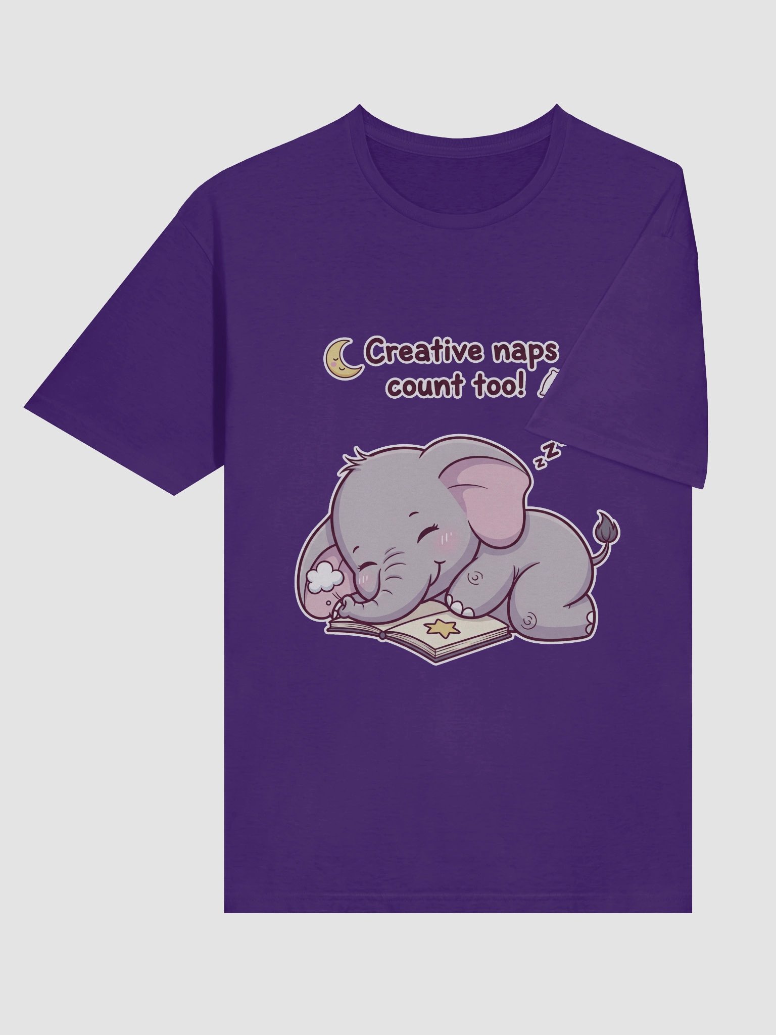 Sleepy Elephant Unisex T-Shirt product image (20)