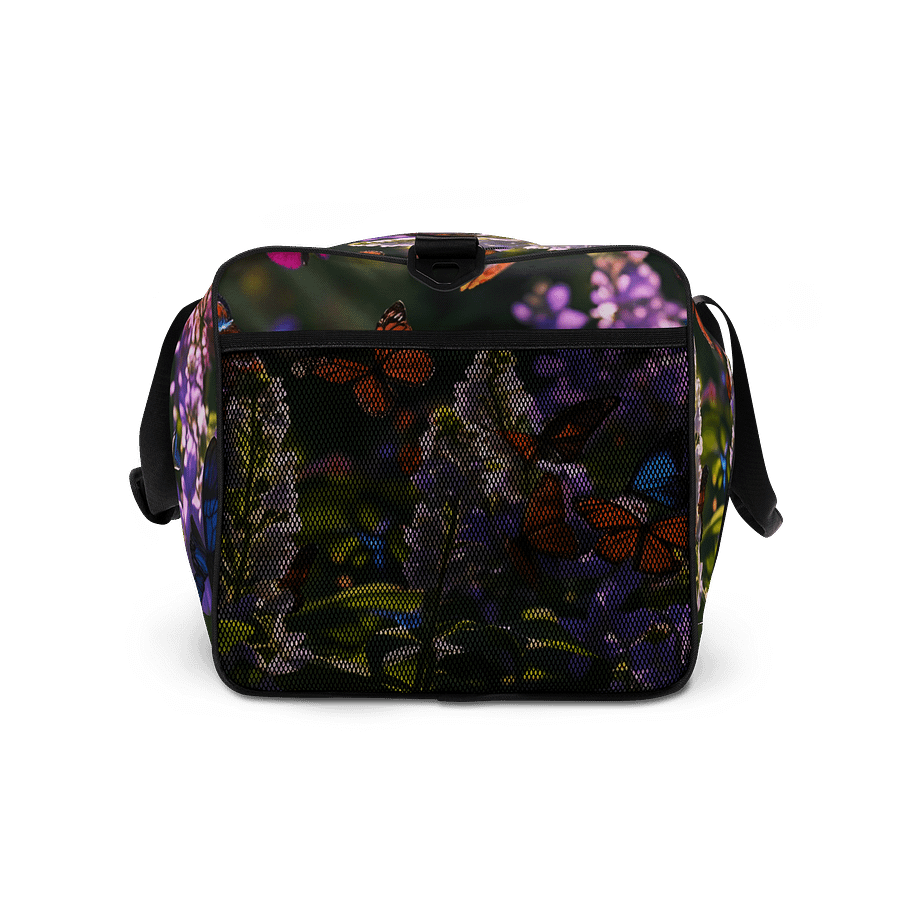 Butterfly Haven All-Over Print Duffle Bag product image (7)