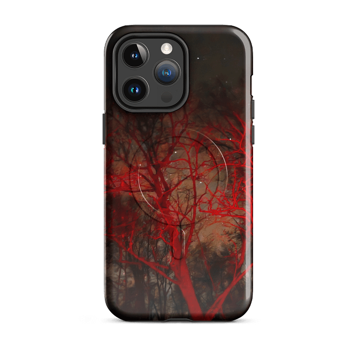 Night Sky Red Forest iPhone® Case product image (2)