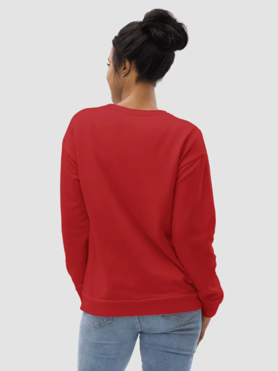 Sweatshirt Berry Red Valkence